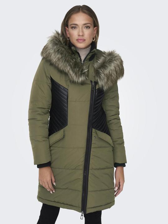 Actual product image Only Fur hooded coat
