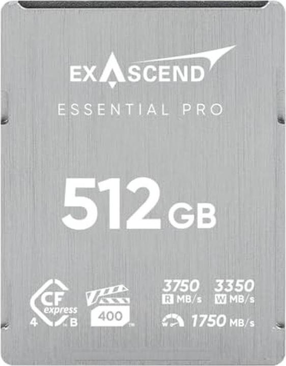 Actual product image Exascend CFexpress 4.0 Type B Essential Pro Series 2TB (2000 GB, CFexpress type B)