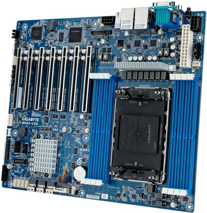 Produktbild Gigabyte Mainboard MS03-CE0 ATX Sockel 4677 single (LGA 4677, Intel C741, ATX)