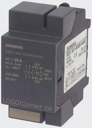 Actual product image Siemens Switch module LOGO! Contact 24V