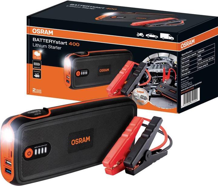 Image du produit Osram BatteryStart 400 (2000 A, 16800 mAh)