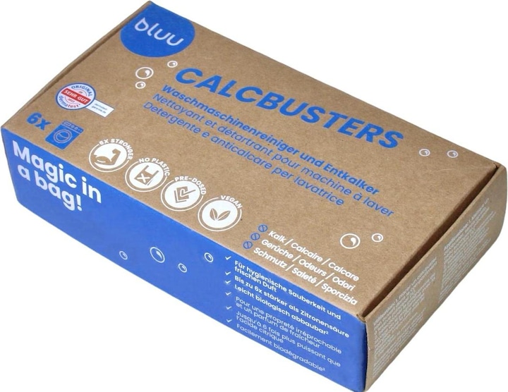 Actual product image bluu Calcbusters Washing machine cleaner and descaler (480 ml)