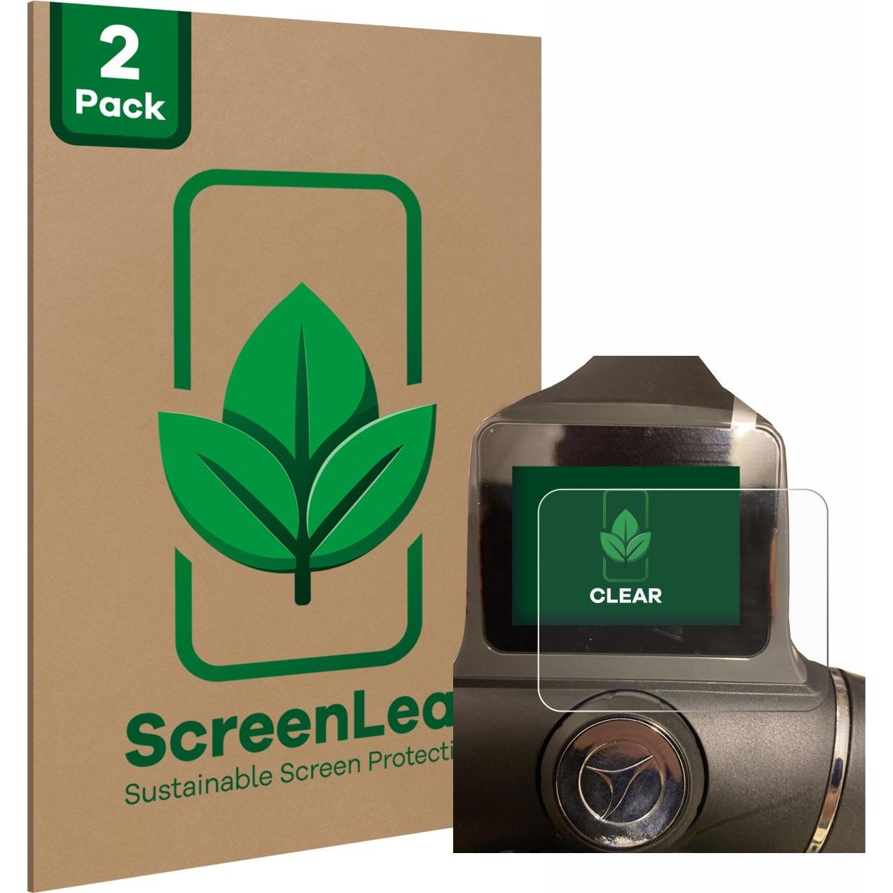 Thumbnail - ScreenLeaf Schutzfolie nachhaltiger Displayschutz Displayschutzfolie Folie Klar Transparent, Smartwatch Schutzfolie, Tra...