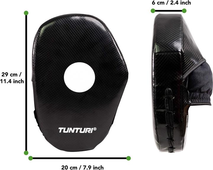 Immagine prodotto Tunturi Coaching Mitts Trainer Pratzen (30 cm, 0.34 kg)