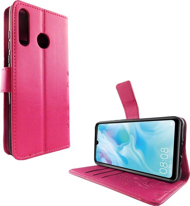 Produktbild König Design Hülle Handy Schutz für Huawei P30 Lite Case Cover Tasche Wallet Etui Handyhülle (Huawei P30 Lite)