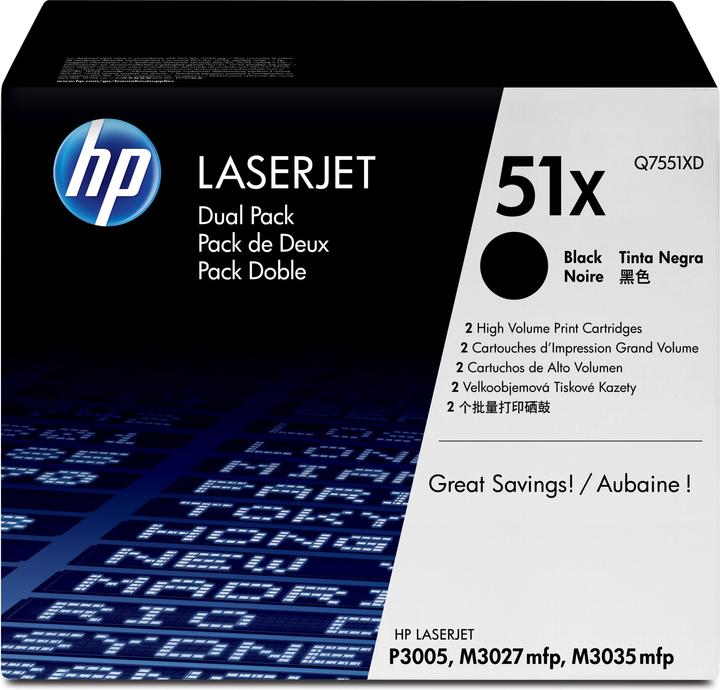 Actual product image HP 51x (FC)