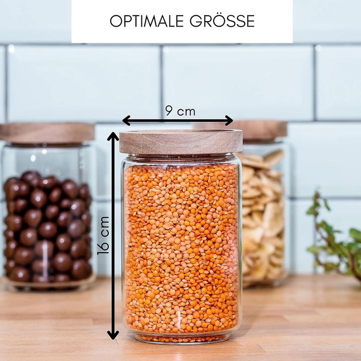 Produktbild Econovo Vorratsgläserset (2.10 l)