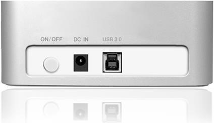Produktbild Icy Box IB-120StU3-Wh USB 3.0 Dockingstation für 2,5"/3,5"