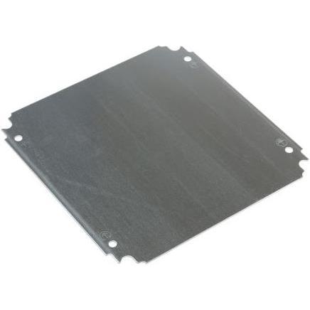 Schneider Electric Chassisplatte 250x250x2mm, Elektronikzubehör + Gehäuse, Silber