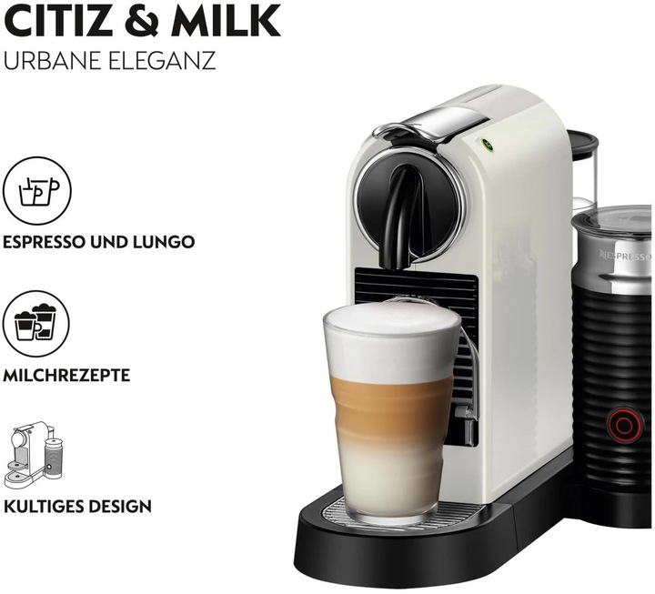 Actual product image De'Longhi Nespresso CitiZ & Milk (NESPRESSO Original, EU plug)