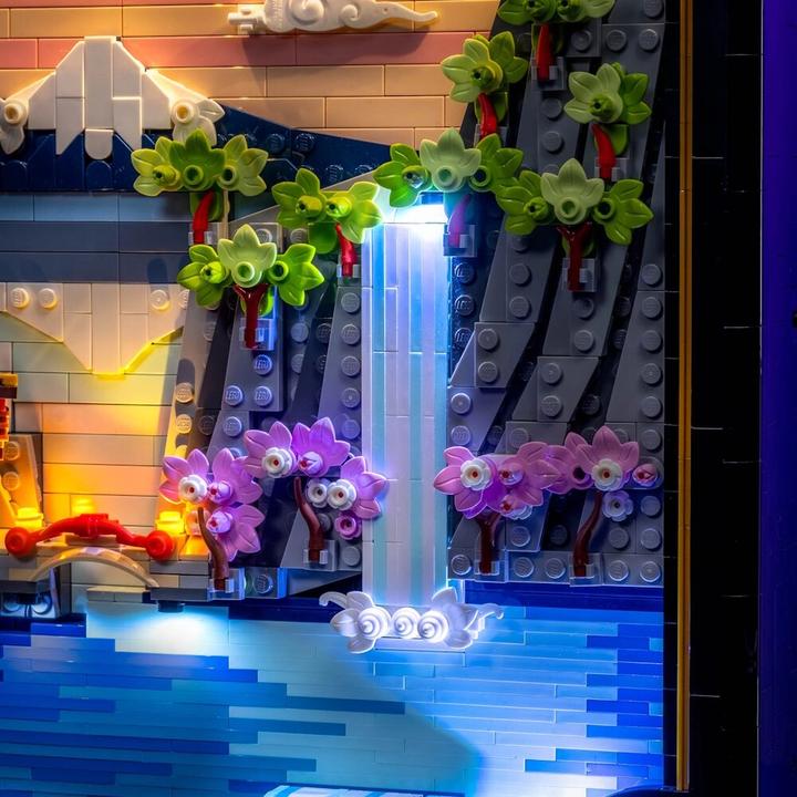 Produktbild Light my bricks LMB 2.0 LED Licht Set für LEGO® 31218 Japanische Kirschblütenlandschaft