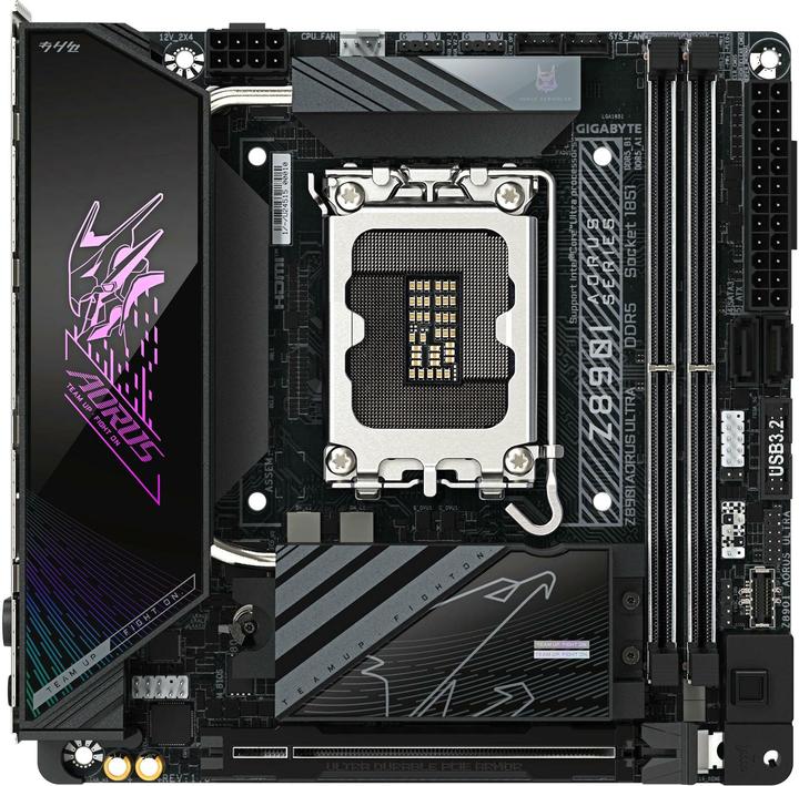 Produktbild Gigabyte Z890I AORUS ULTRA (LGA 1851, Intel Z890, Mini-ITX)
