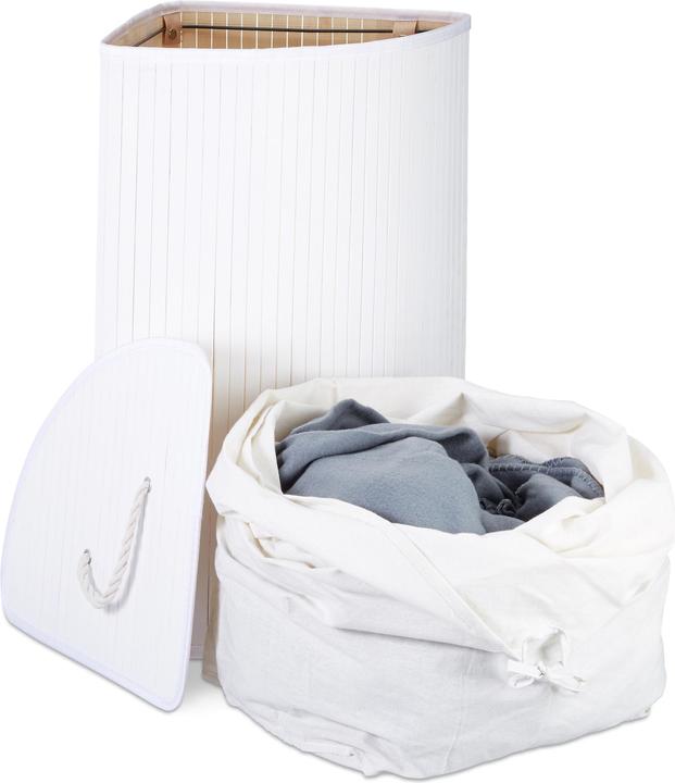 Produktbild Relaxdays Eckwäschekorb (60 l)