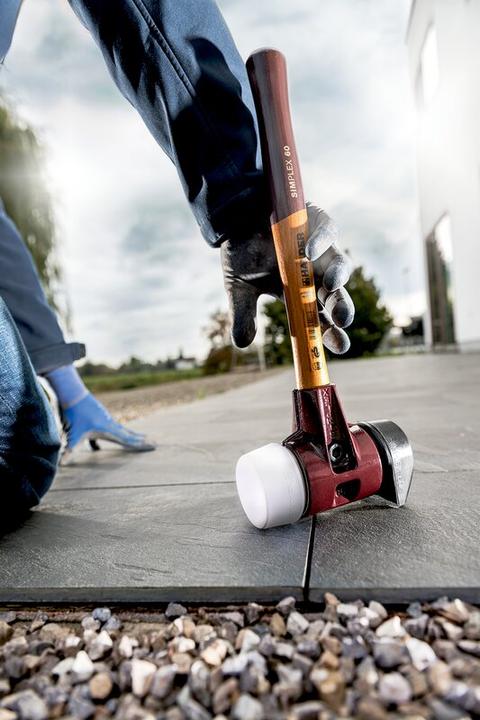 Actual product image Halder SIMPLEX sledge hammer TE housing and wooden handle (3220 g)