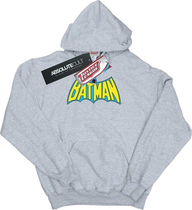 Image du produit - Sweat à capuche BATMAN RETRO LOGO - Garçon (140, 146)