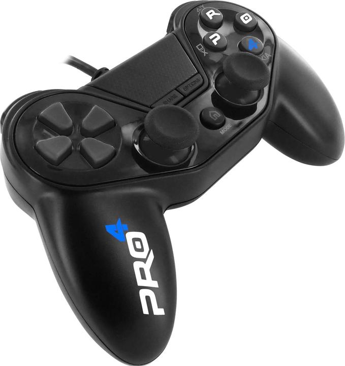 Subsonic Pro 4 Wired Controller for PS4 Black (PS4)