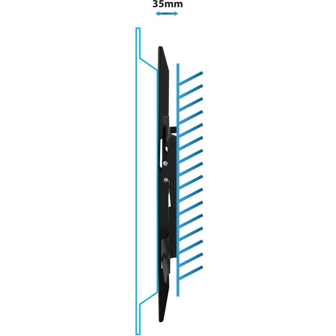 Thumbnail - Esperanza ERW014 TV-Halterung 26-70" bis zu 30kg (Wand, 70", 30 kg), TV Wandhalterung, Schwarz