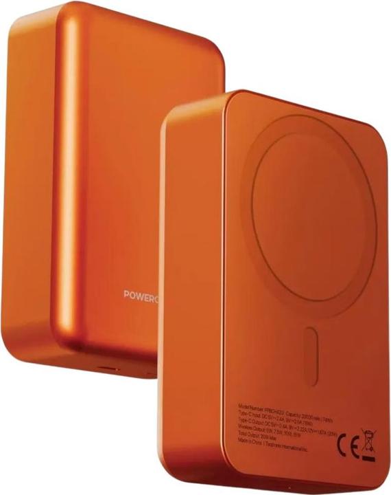 Powerology Spetano Magsafe Powerbank 20000 mAh Orange (20000 mAh)