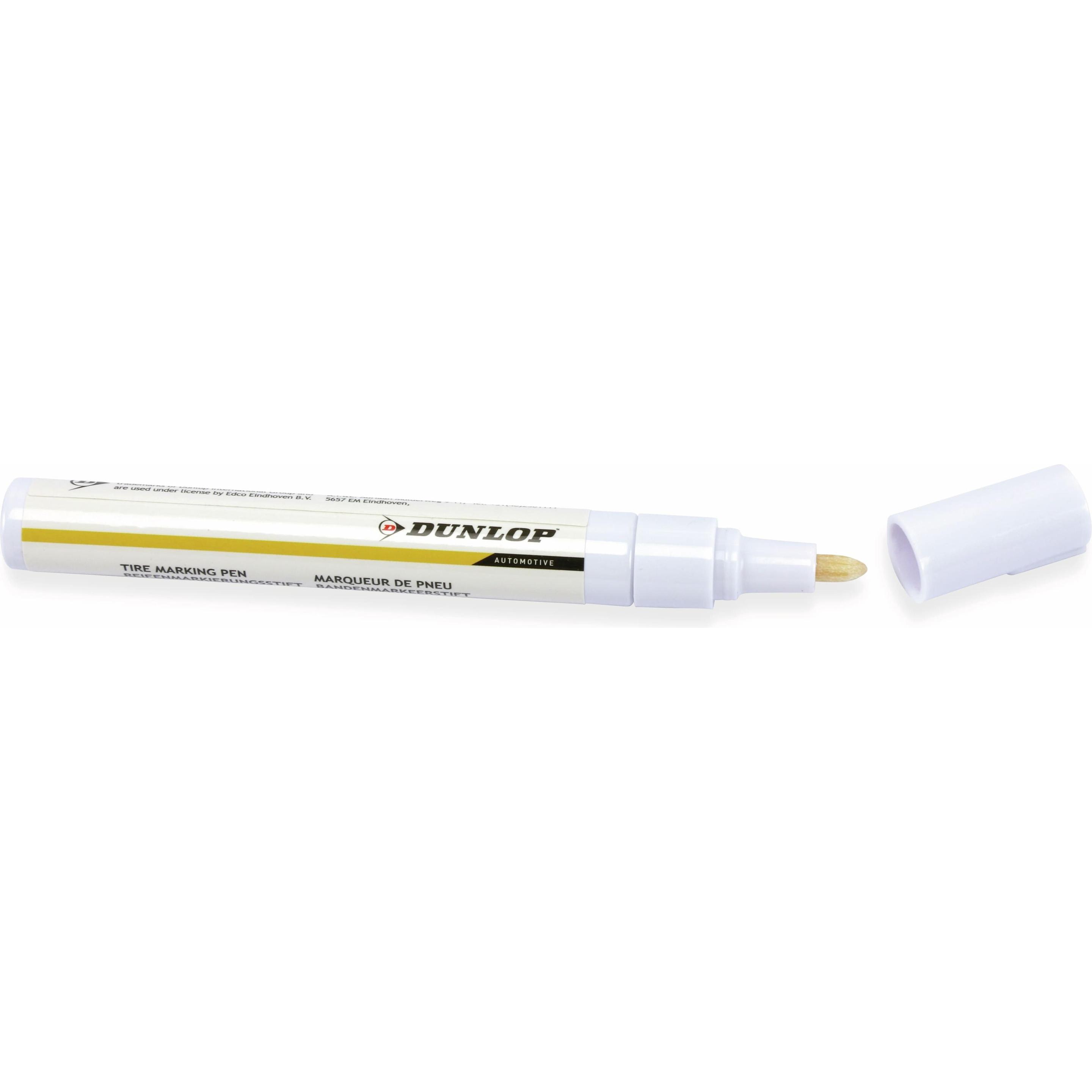 Thumbnail - Dunlop, Autotuningteile, Tire marking pen white pp/inkt