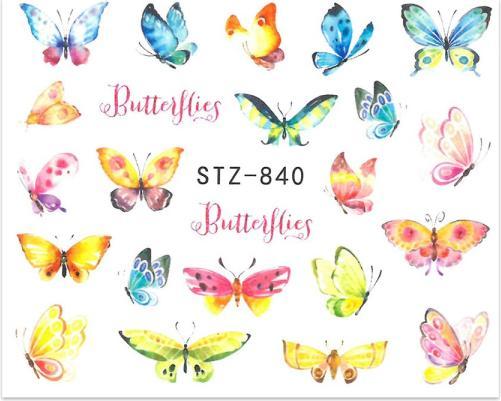 Produktbild Nagellack24 Nail Art Sticker Wassertransfer 840 (Nagellacktrockner)