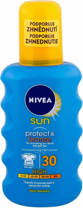 Image du produit NIVEA Spray solaire de protection et de bronzage (Spray solaire, SPF 30, 200 ml, 230 g)