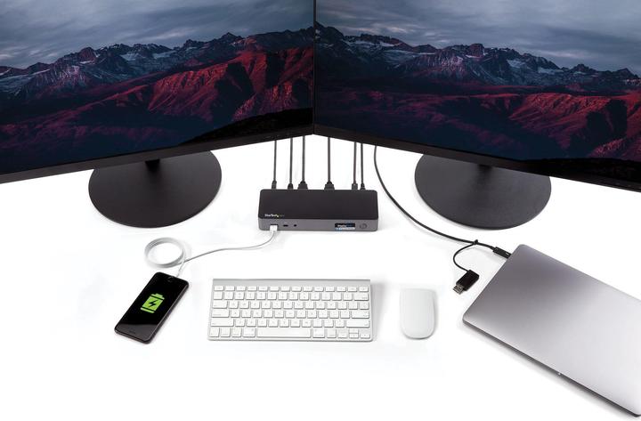 Productafbeelding StarTech DK30C2DPPDUE (USB-C, 3 Havens)