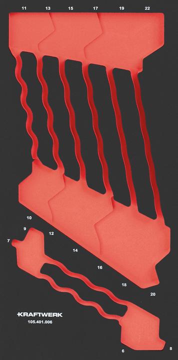 Image du produit Kraftwerk Insert vide PRO LINE EVA Réf.