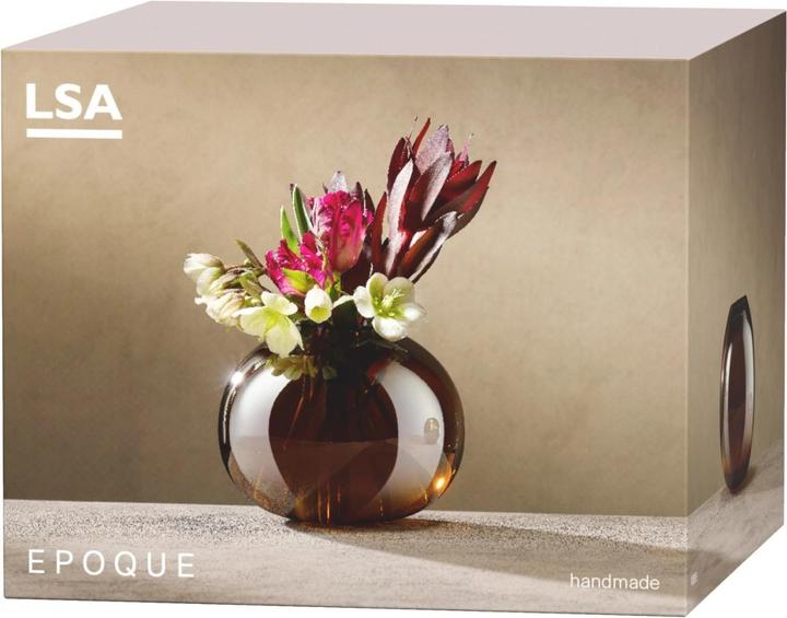 Actual product image LSA Epoque vase H13.5cm amber / chandelier (1 x)