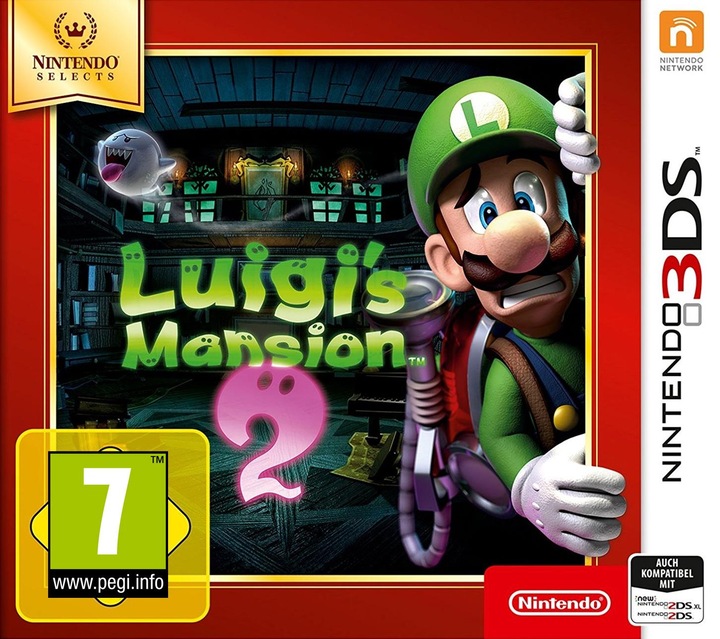 Actual product image Nintendo Selects: Luigi's Mansion 2 (3DS, DE)
