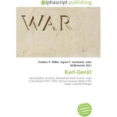 Karl-Gerät, Fachbücher