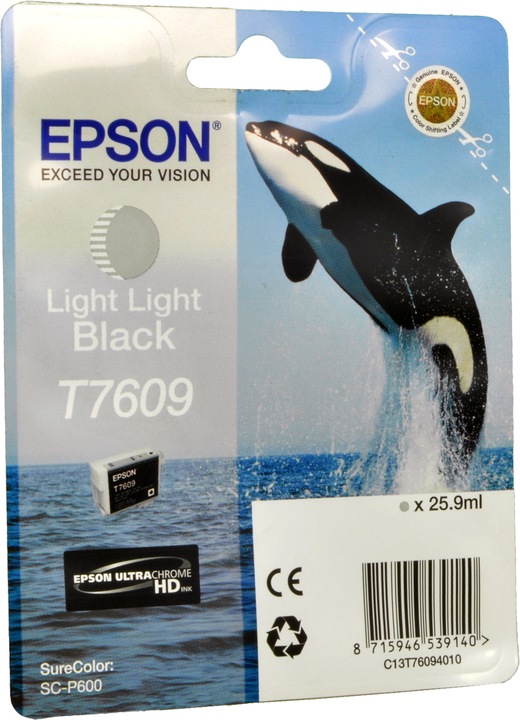 Actual product image Epson T7609 Ultra Chrome HD (LLK)