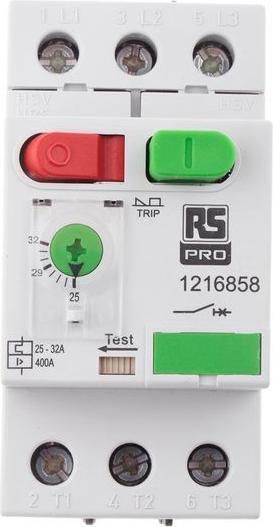 Produktbild RS PRO MS32-0,63 Motor Protection Switch