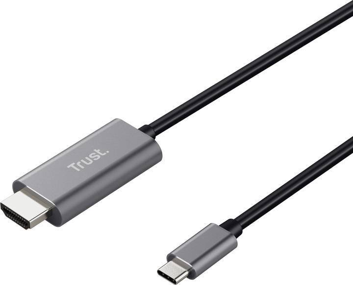 Trust USB-C connection cable (1x USB-C™ plug (1.80 m, USB Type C, HDMI, 1.4)