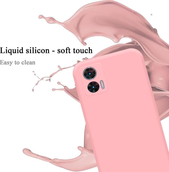 Actual product image Cadorabo Bumper TPU Liquid Silicone Case (Motorola Edge 30 Neo)