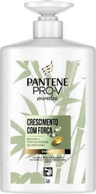 Pantene Pro-V Miracles Grow Strong Shampoo - 1000 ml, for Dry and Damaged Hair with Breakage Tendenc (Liquid shampoo, 1000 ml)