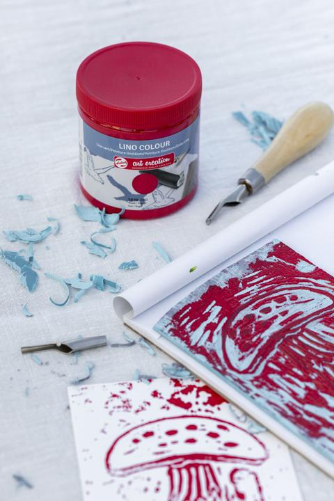 Actual product image Talens Farbroller 9.5 cm (9.50 cm)