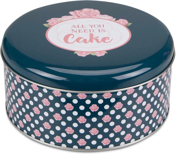 Immagine prodotto Städter Teglia per pasticceria All You Need Is Cake Tinplate rotonda colorata 16,5 cm (1.70 l)