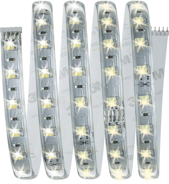 Immagine prodotto Paulmann Set di strisce MaxLED 500 (Luce del giorno, Bianco, Bianco caldo, 150 cm, Interno)