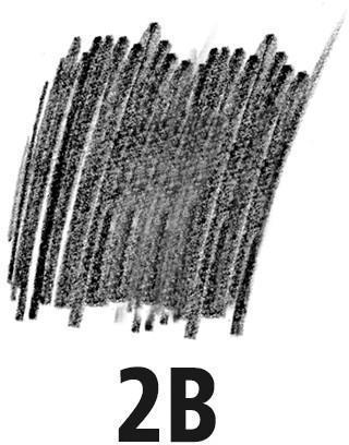 Immagine prodotto Staedtler Lumografo Mars, 2B, Grafite, 8 mm, 2 mm (2 mm, 2B, 12 x)