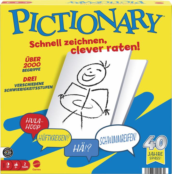 Mattel Games Pictionary (Allemand)