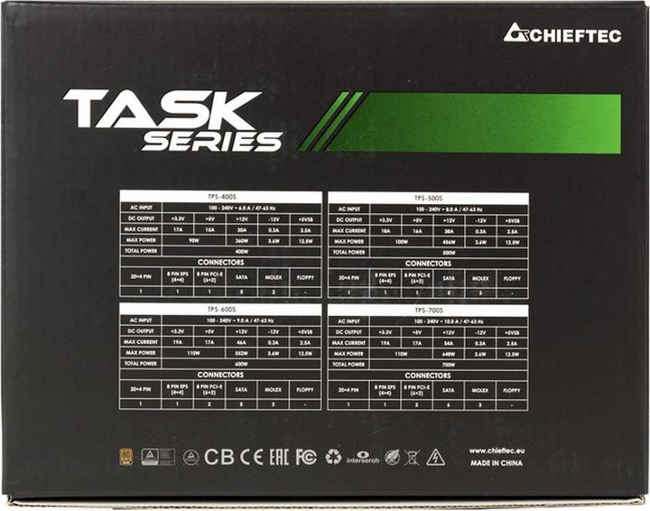 Produktbild Chieftec TASK Series TPS-700S (700 W)