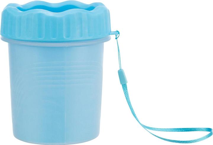 Immagine prodotto Trixie Pulisci zampe S-M, silicone/PP, blu (Cane)