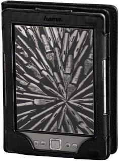 Produktbild Hama Portfolio Arezzo für diverse eReader - Schwarz (Kobo Glo, Kindle Paperwhite, Kobo Touch)