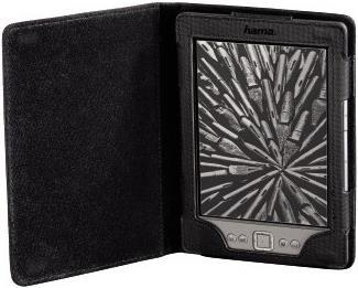 Produktbild Hama Portfolio Arezzo für diverse eReader - Schwarz (Kobo Glo, Kindle Paperwhite, Kobo Touch)