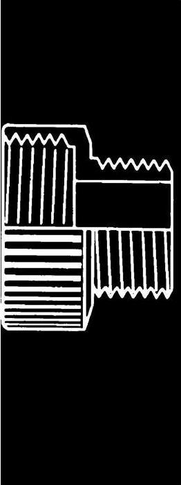 Produktbild hansgrohe HG Gewindenippel DN 15/DN 20 chrom (Rohrverschraubung)