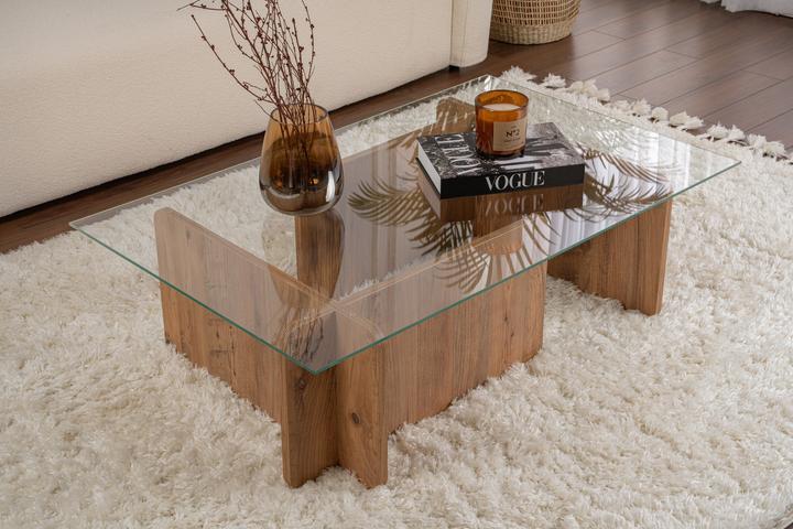 Actual product image Skye Decor Flavio Coffee Table (105 x 30 x 65 cm)