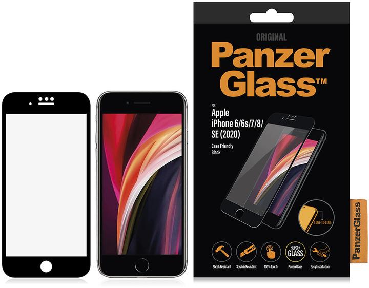 Produktbild PanzerGlass Case Friendly (1 Stück, Apple iPhone 6, Apple iPhone 6s, Apple iPhone 8, Apple iPhone 7, Apple iPhone SE)