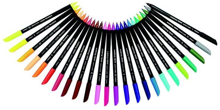 Actual product image Edding 1200 Black (Black, Multicoloured, 10 x)