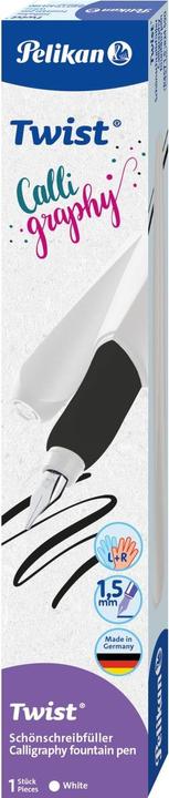 Image du produit Pelikan Stylo calligraphie 1,5mm Twist blanc (Blanc, 1 x)