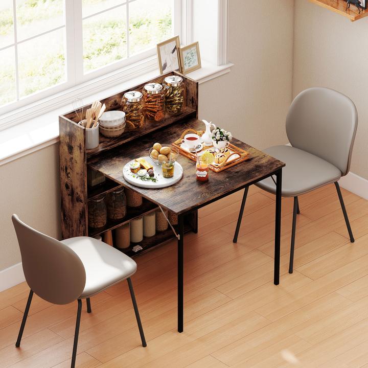 Actual product image Homcom Dining table (80 x 90 x 93)